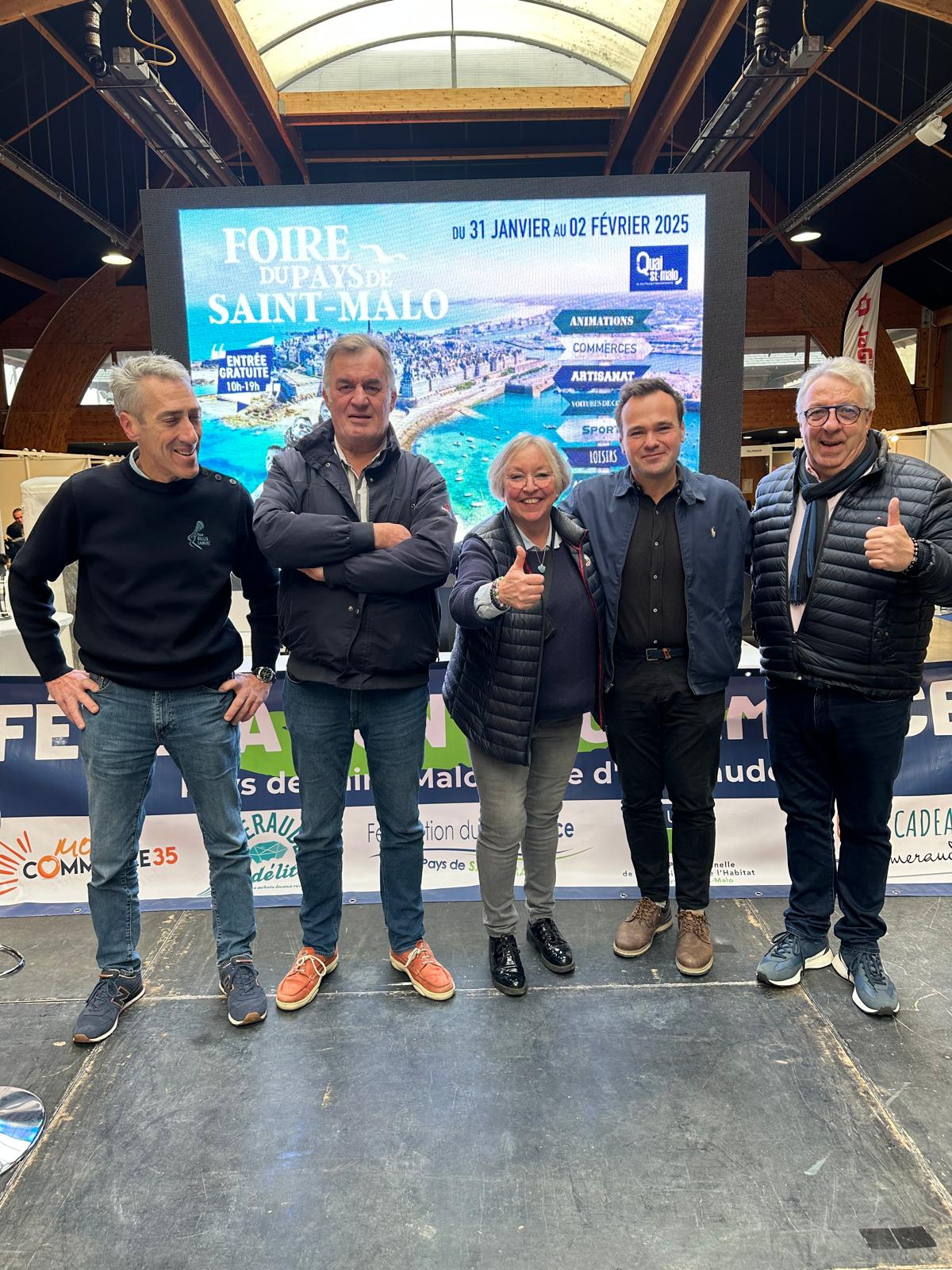 Les Malouins dans la Course avec la Fédération du commerce